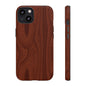 Wood Grain Phone Case, Stylish Tough Cases, Nature-Inspired Protective Cover, Unique Gifts for Him and Her, Eco-Friendly Tech Accessory