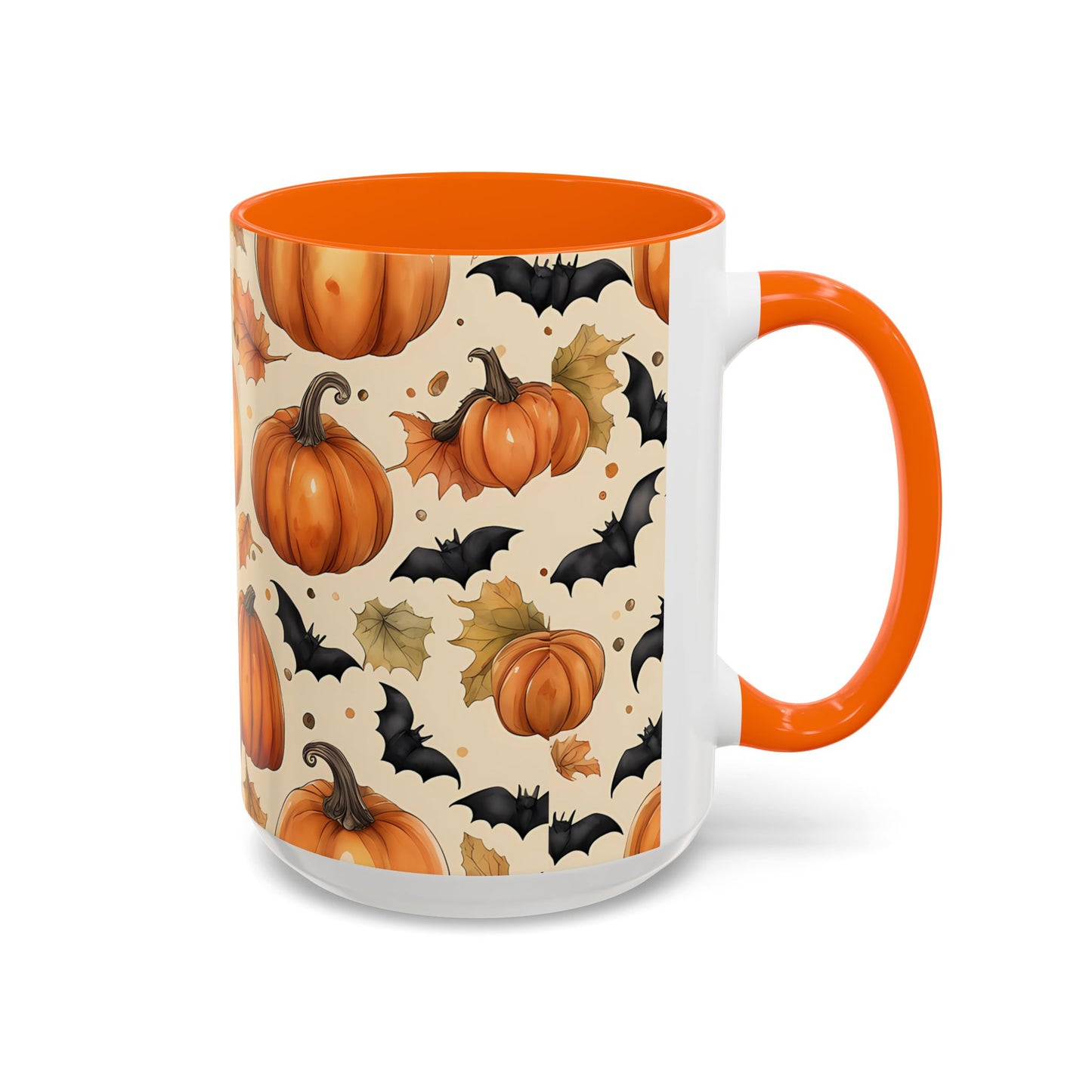 Pumpkin Halloween Coffee Mug, Fall Decor Mugs, Spooky Halloween Gifts, Autumn Drinkware, Seasonal Coffee Cups