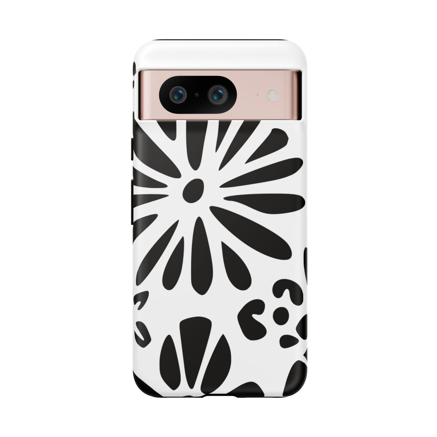 Stylish Phone Case with Floral Design, Tough Phone Cover for Her, Trendy Black and White Cell Phone Case, Unique Gift for Birthdays [...]
