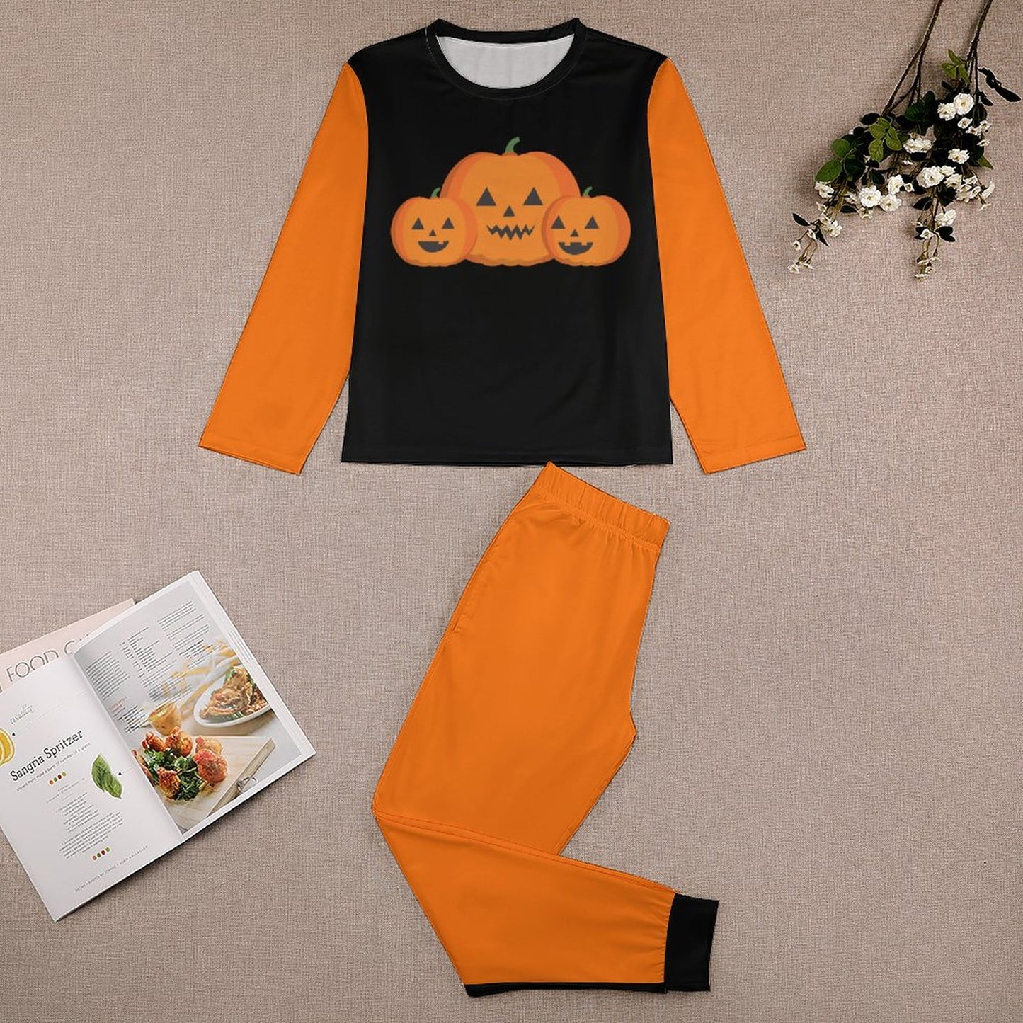 Halloween Long Sleeve Pajama Suit for Boy