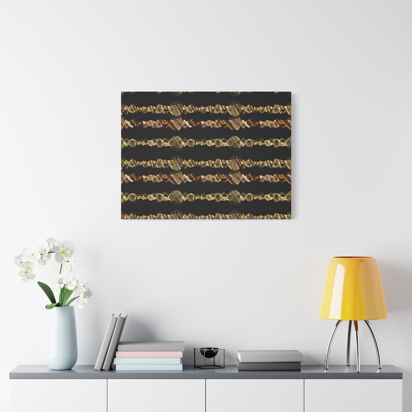 Artistic Canvas Gold and Black