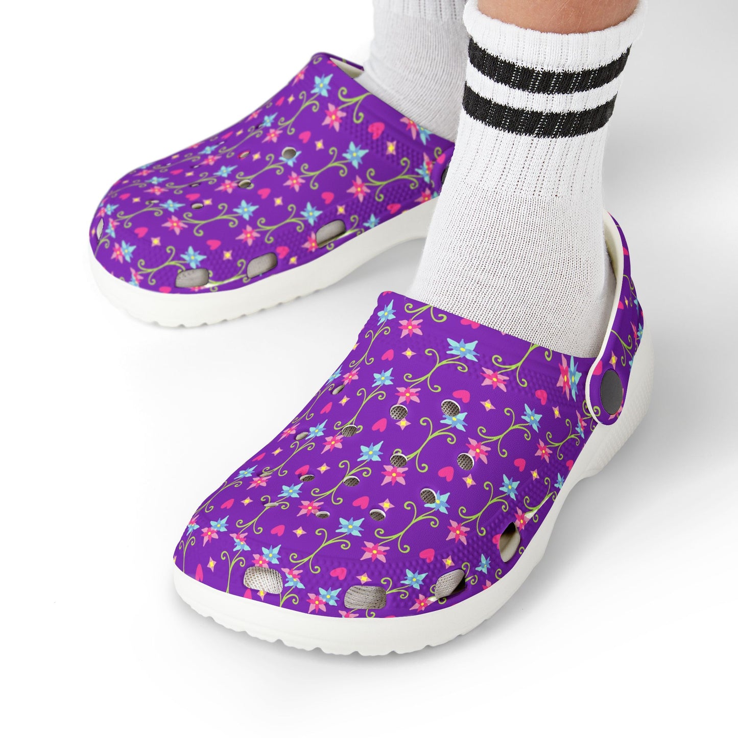 Kids' Colorful EVA Foam Clogs - Fun, Lightweight & Versatile Footwear for Summer, Playdates, Vacations, Gift Ideas