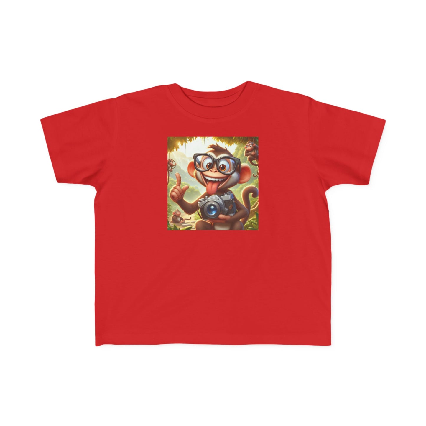 Toddler's Fine Jersey Tee - Monkey