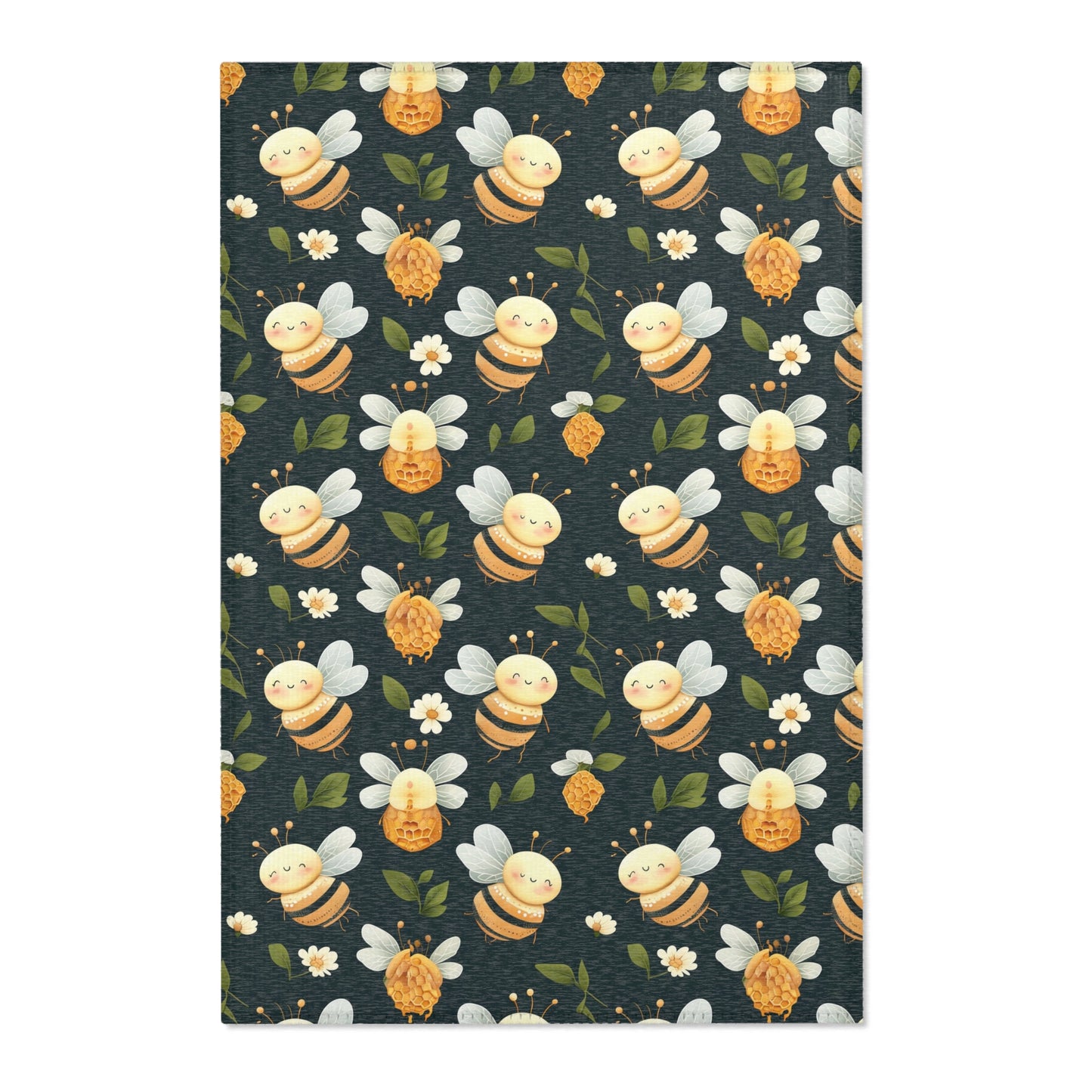 Area Rugs - Cute bees