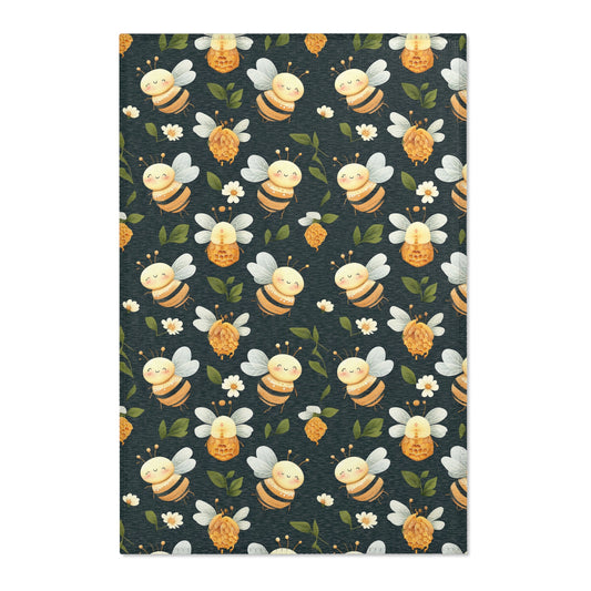 Area Rugs - Cute bees