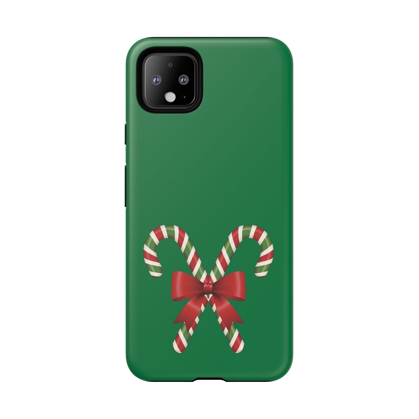 Candy Cane Phone Case: Holiday Spirit, Festive Gift, Cute Accessories, Christmas Decor, Seasonal Style