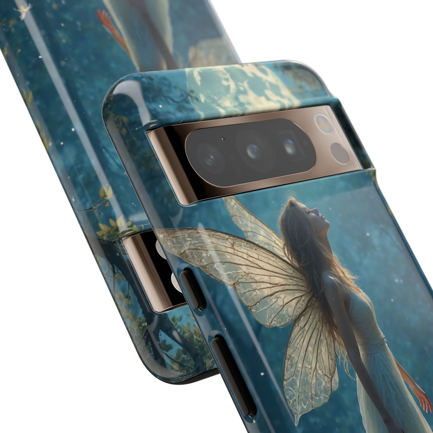Fairy Moon Phone Case | Tough Cases for Nature Lovers, Fantasy Gift, Boho Phone Accessory, Ethereal Aesthetic, Magical Design