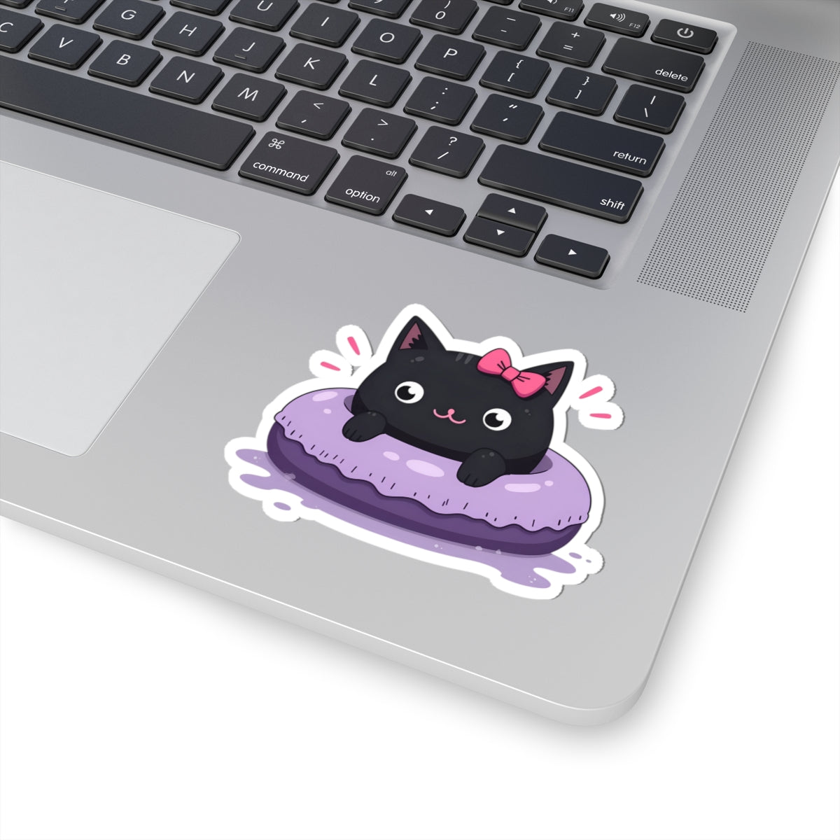Cute Cat Kiss-Cut Stickers | Adorable Cat Decal for Laptops, Water Bottles, Scrapbooking, Gifts, Party Favors