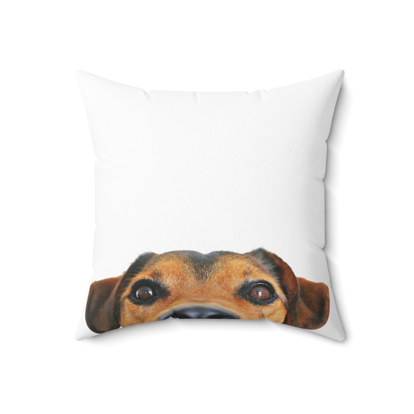 Cute Dog Face Pillow, Pet Lover's Gift, Decorative Cushion, Home Decor, Dog Mom/Dad Present, Animal Lover's Decor