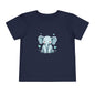 Adorable Elephant Toddler Tee, Kids Short Sleeve Shirt, Cute Baby Clothes, Elephant Lover Gift, Birthday Outfit