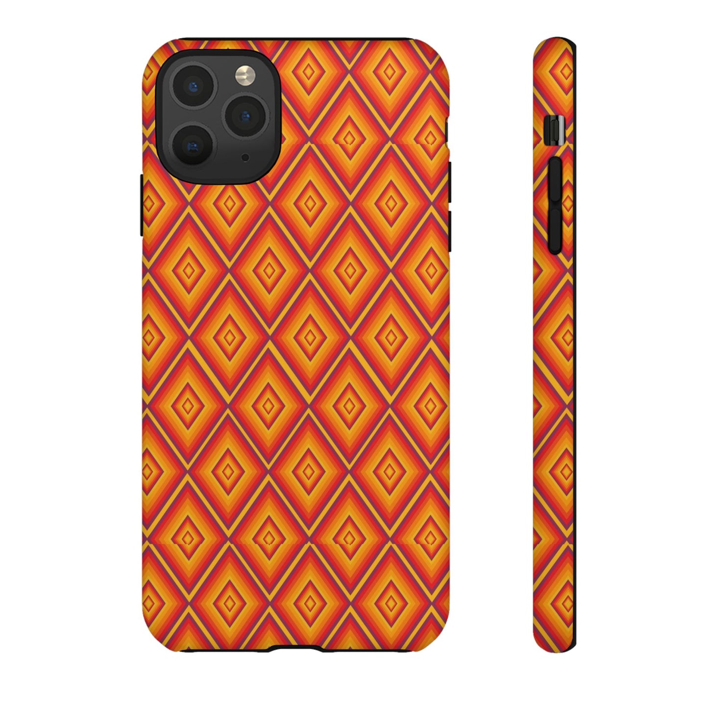 Geometric Phone Case, Tough Cases for Protection, Stylish Smartphone Cover, Vibrant Patterned Phone Accessory, Unique Gift Idea, [...]