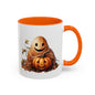 Whimsical Halloween Coffee Mug | Pumpkin-Inspired Drinkware, Cute Fall Decor, Gift for Pumpkin Lovers, Cozy Autumn Vibe
