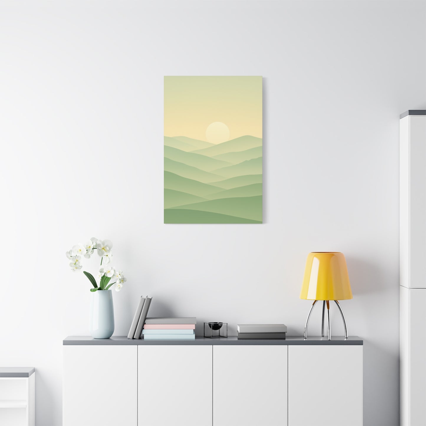 Matte Canvas, Stretched, 1.25" Sunset or Sunrise
