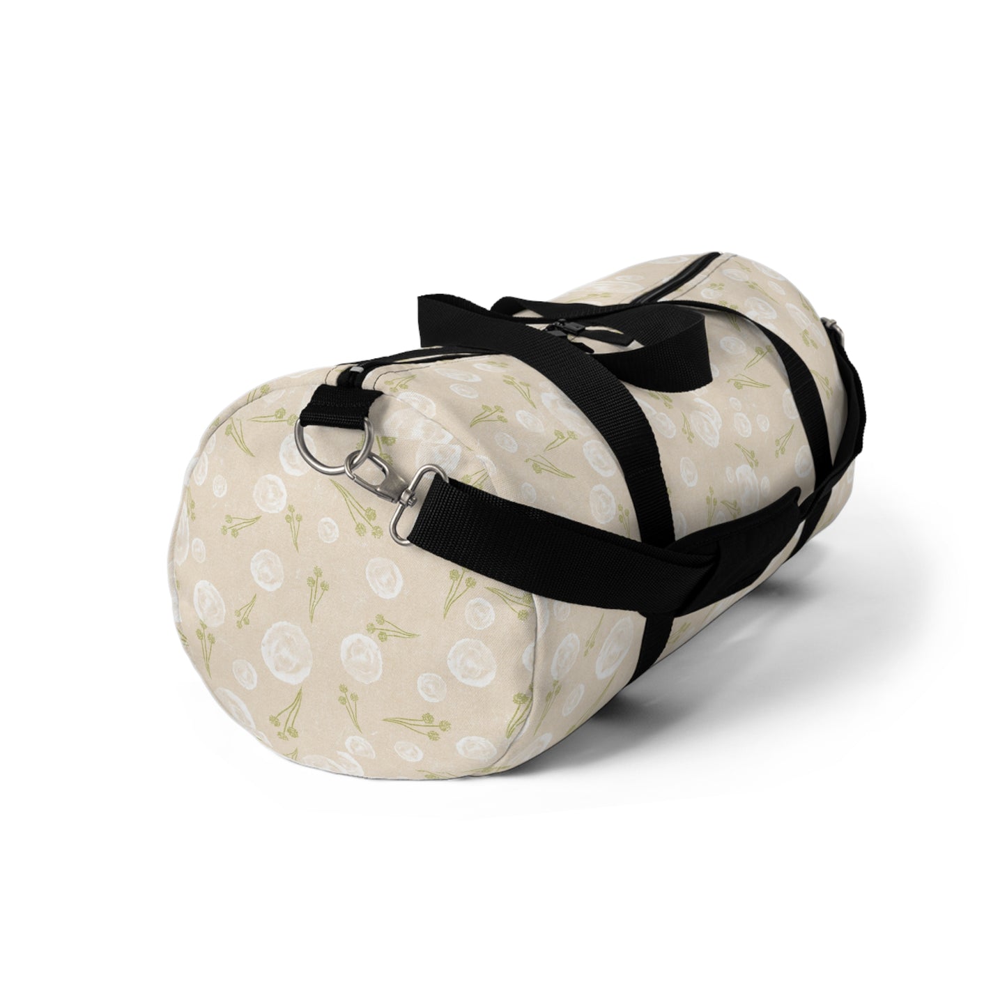 Floral Pattern Duffel Bag - Perfect for Gym, Travel, Weekend Getaways, Yoga, Mother's Day Gift