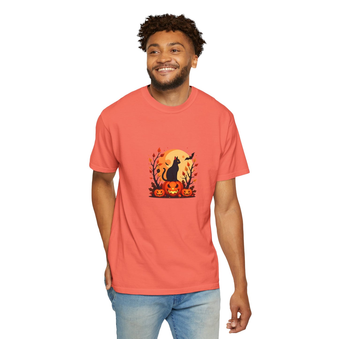 Unisex Garment-Dyed T-shirt - Halloween