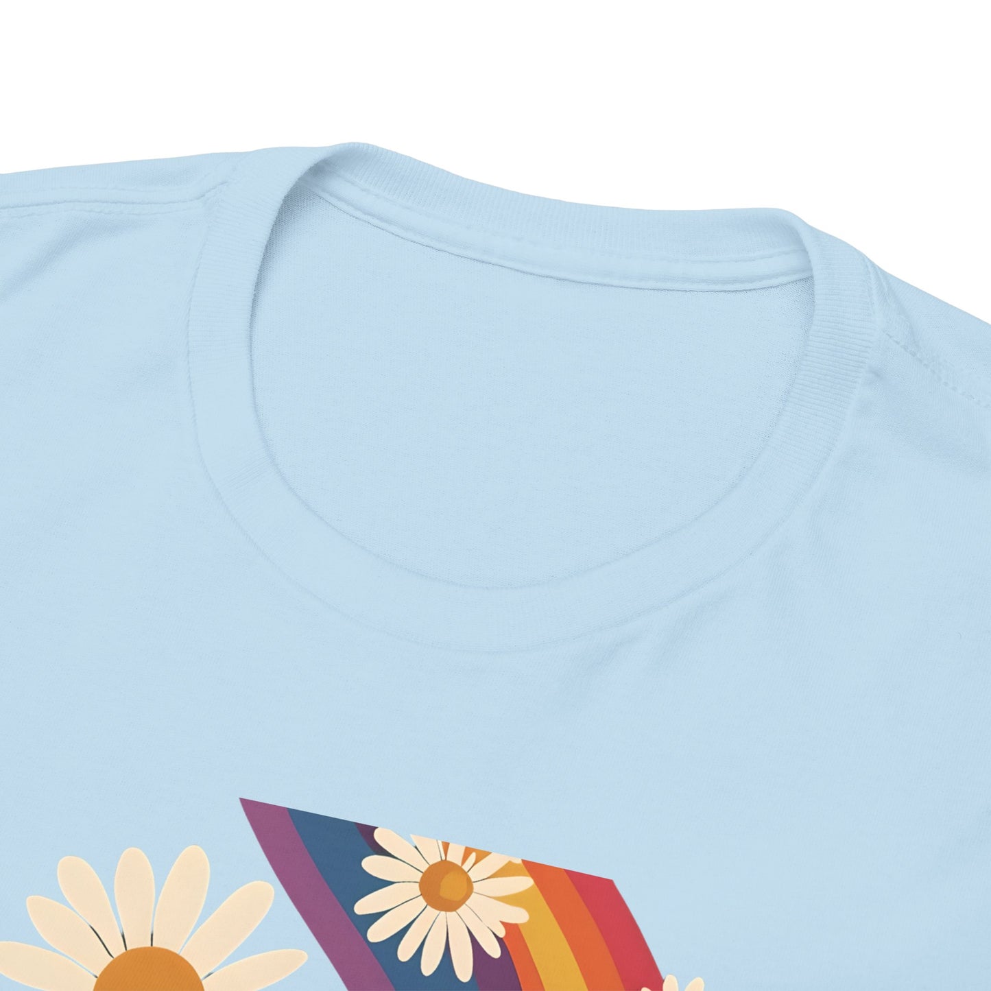 Good Vibes Unisex Heavy Cotton Tee, Retro Graphic T-Shirt, Feel Good Apparel, Summer Outfit, Casual Gift for Friends