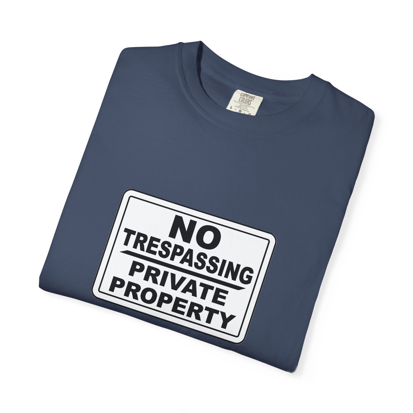 Unisex Garment-Dyed T-Shirt with Bold 'No Trespassing' Design | Casual Wear, Gift for Outdoors Lovers, Funny Shirt, Statement Tee, [...]