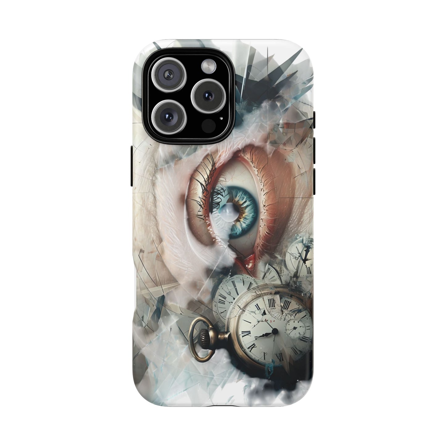 Artistic Eye Phone Case, Unique Smartphone Cover, Whimsical Gift for Art Lovers, Trendy Tech Accessory, Birthday Present, Holiday Gift