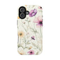 Floral Watercolor Magnetic Impact-Resistant Phone Case