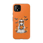 Halloween Ghost Phone Case, Cute Cat Ghost Case, Autumn Phone Cover, Spooky Season Gift, Trick or Treat Case