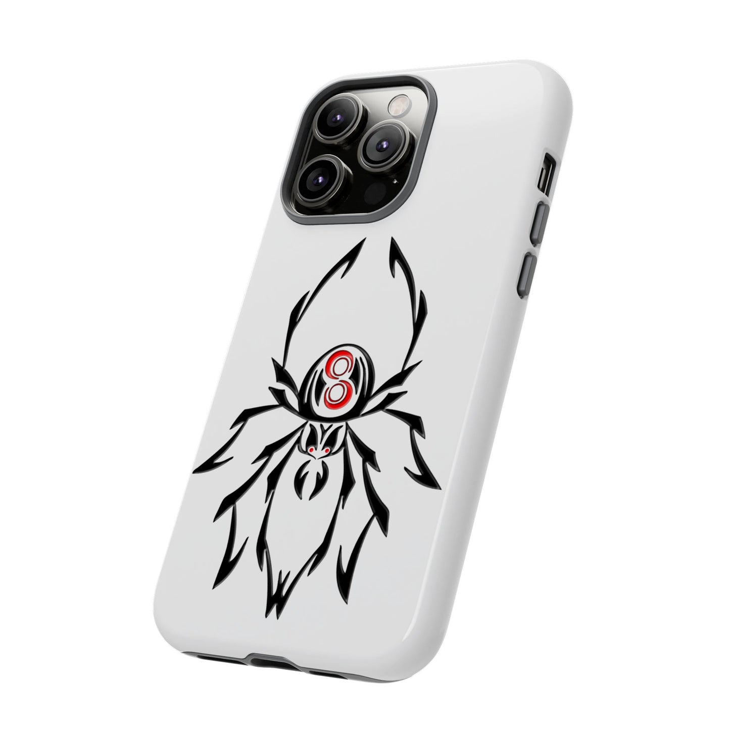 Spider Phone Case, Tough Cases, Stylish Accessory, Gift for Teens, Unique Design, Halloween Decor