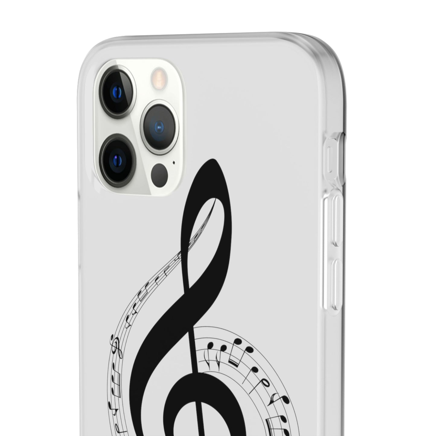 Phone Case — Musical Treble Clef Design
