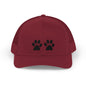 Paw Print Snapback Trucker Cap - Dog Lovers Hat, Pet Dad Gift, Adjustable Cap for Animal Lovers, Outdoor Activities, Casual Wear