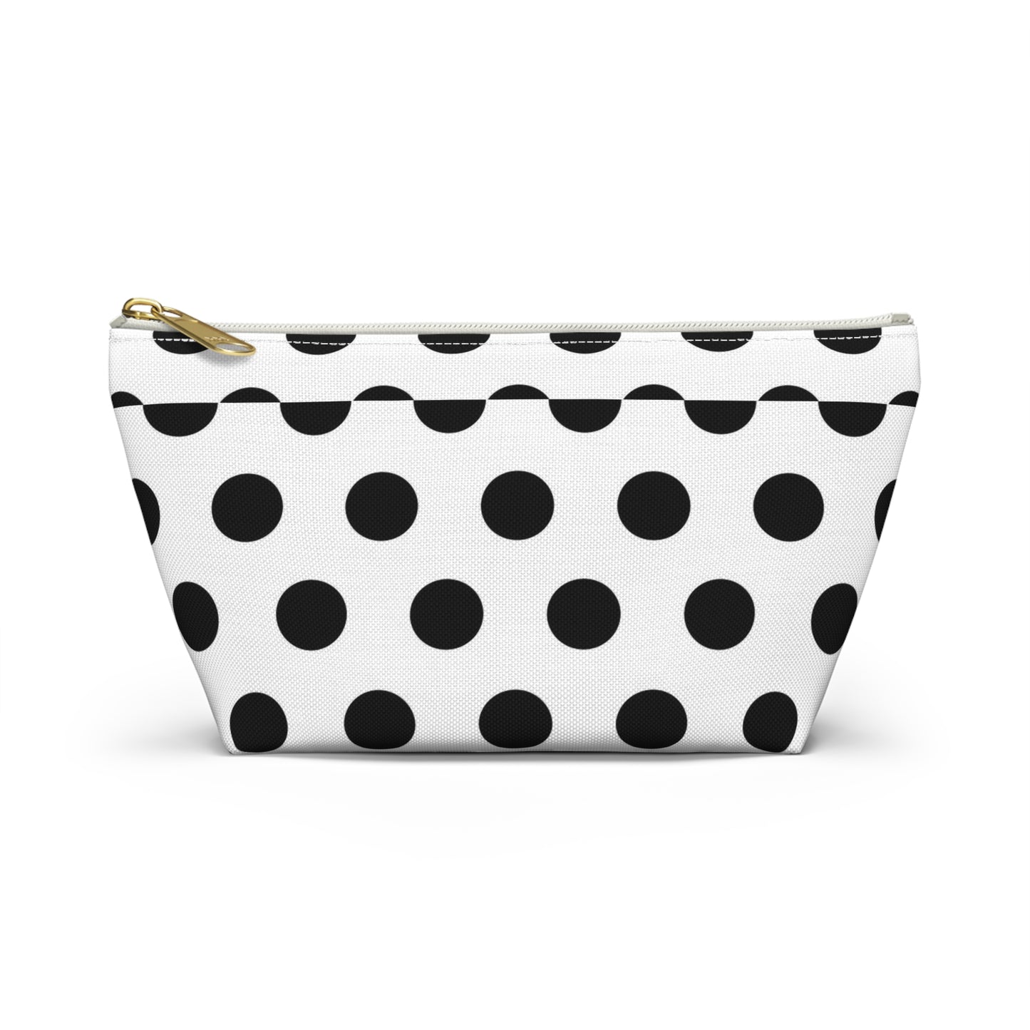 Chic Polka Dot Accessory Pouch, Stylish Makeup Bag, Travel Organizer, Gift for Her, Fun Dot Pattern, Cosmetic Case