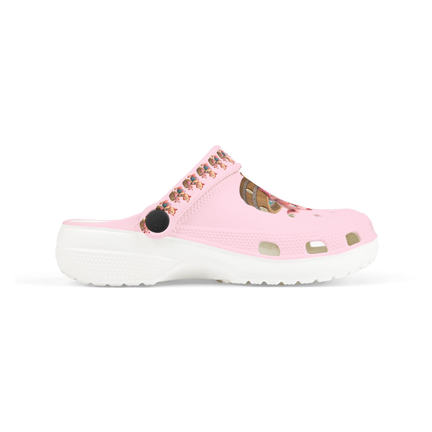 Kids Pink Piglet Clogs — Cute Farm Animal EVA Foam Shoes
