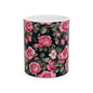 Floral Ceramic Coffee Mug - Perfect for Home, Gifts, Tea Lovers, Mother's Day, Floral Decor, Tea or Coffee, Rose Design