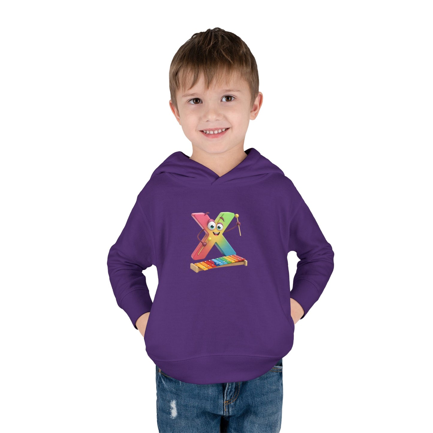 Colorful Toddler Fleece Hoodie with Fun Character, Kids Pullover, Children's Outerwear, Playful Hoodie for Kids, Gift for Toddlers