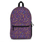 Colorful Pattern Backpack for School & Travel, Students Backpack, Stylish Rucksack, Fun Everyday Use, Unique Gift Idea