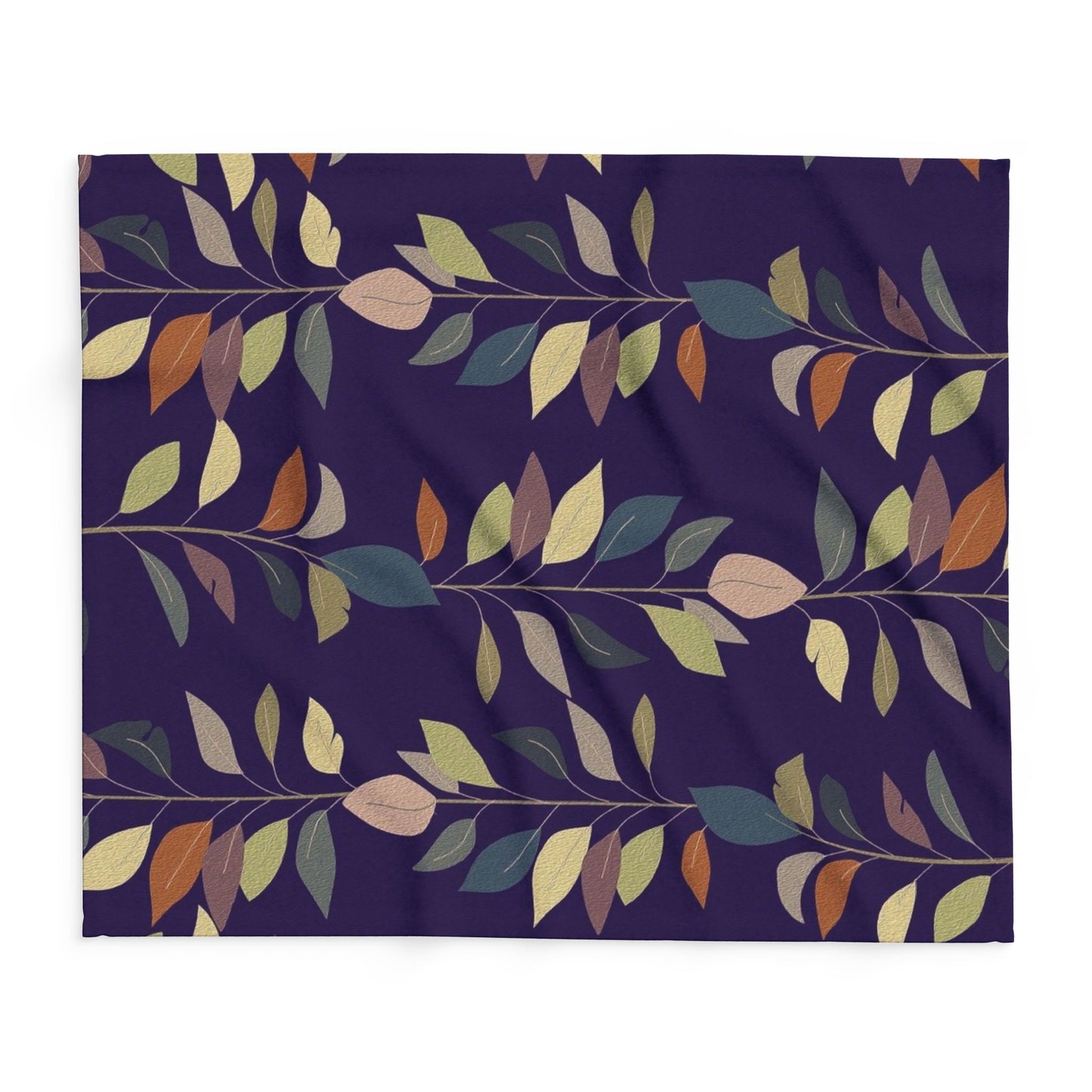 Cozy Floral Arctic Fleece Blanket | Perfect for Home Decor, Gift for Her, Warm Throw Blanket, Autumn Vibes, Snuggle Up