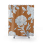 Elegant Floral Shower Curtain Cozy Home Decor