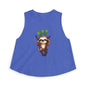 Sloth Hanging Cute Graphic Crop Top