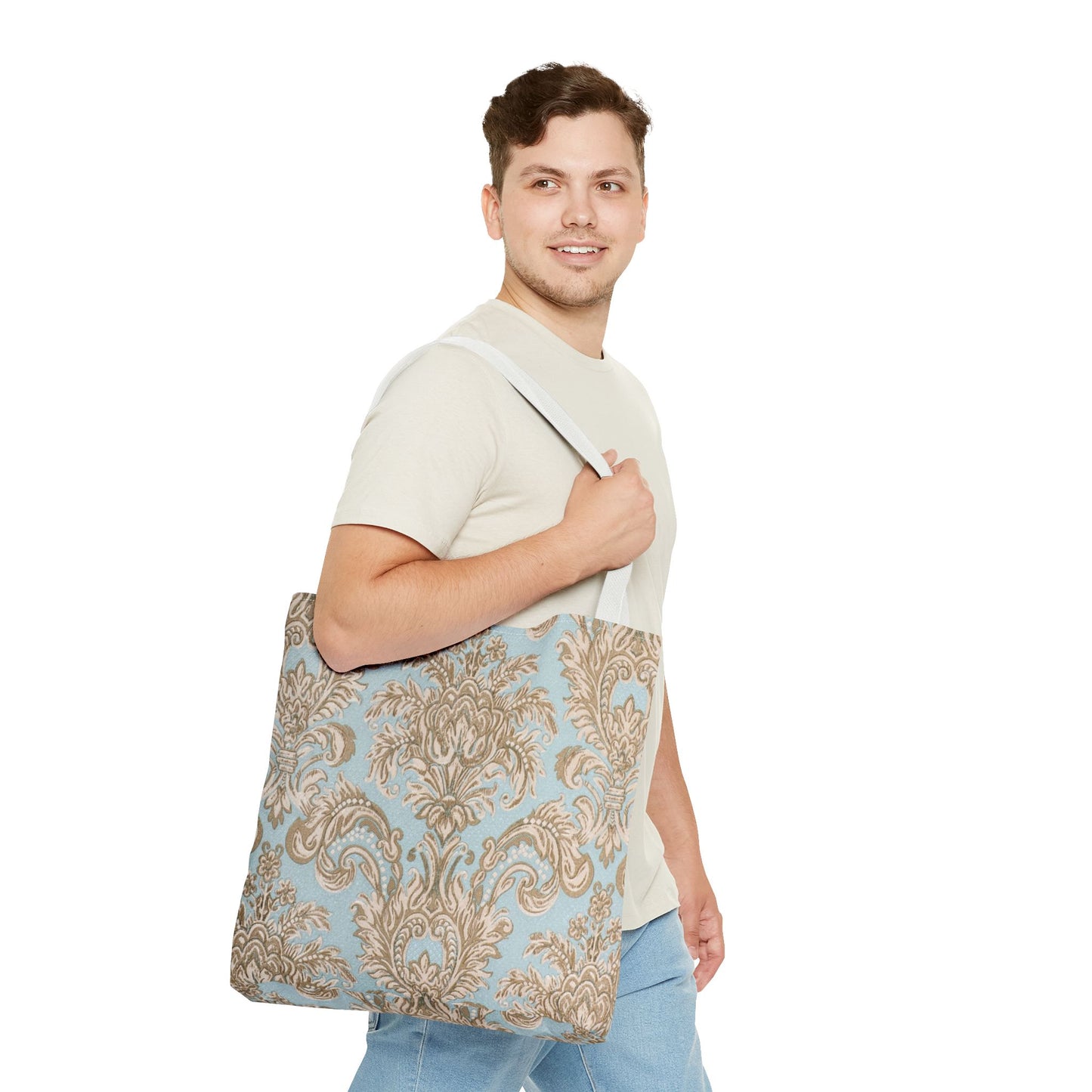 Chic Floral Tote Bag, Stylish Everyday Bag, Travel Tote, Shopper's Essential, Gift for Her, Beach Bag