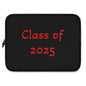Class of 2025 Laptop Sleeve, Graduation Gift, Tech Accessory, College Bound, Personalized Laptop Case, School Pride