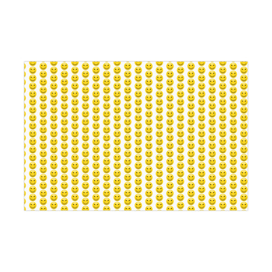 Smiley Face Gift Wrap Papers | Fun Wrapping Stationery for Birthdays, Holidays, Parties, Celebrations, and Gifts