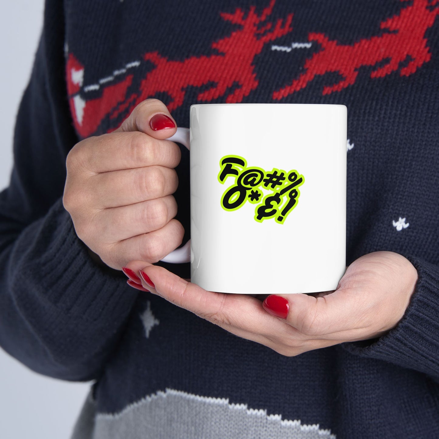 Vibrant Ceramic Mug, Colorful Cup for Coffee, Tea, Gift for Friends, Kitchen