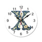Concise Silent Wooden Wall Clock-9.84"x9.84"/ 25x25cm