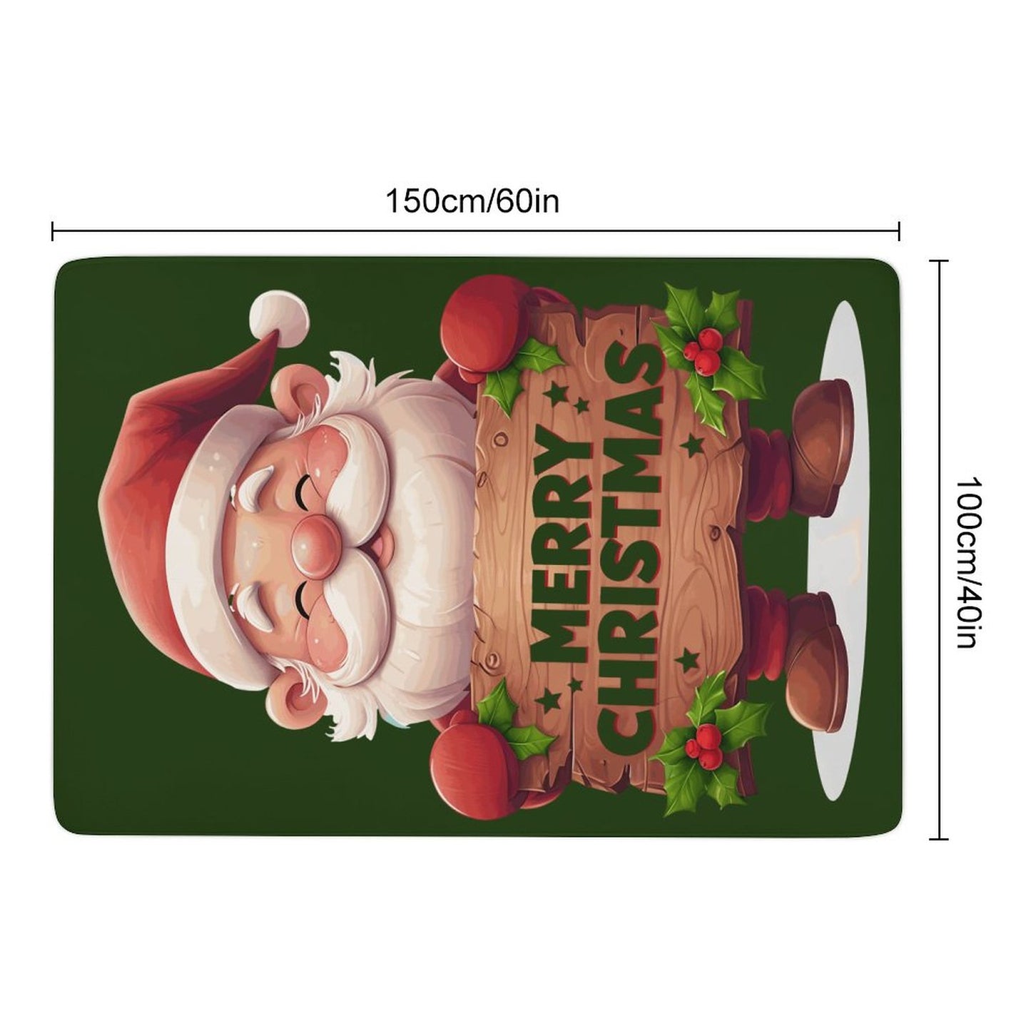 Coral Velvet Floor Mat for Home-60"x40"