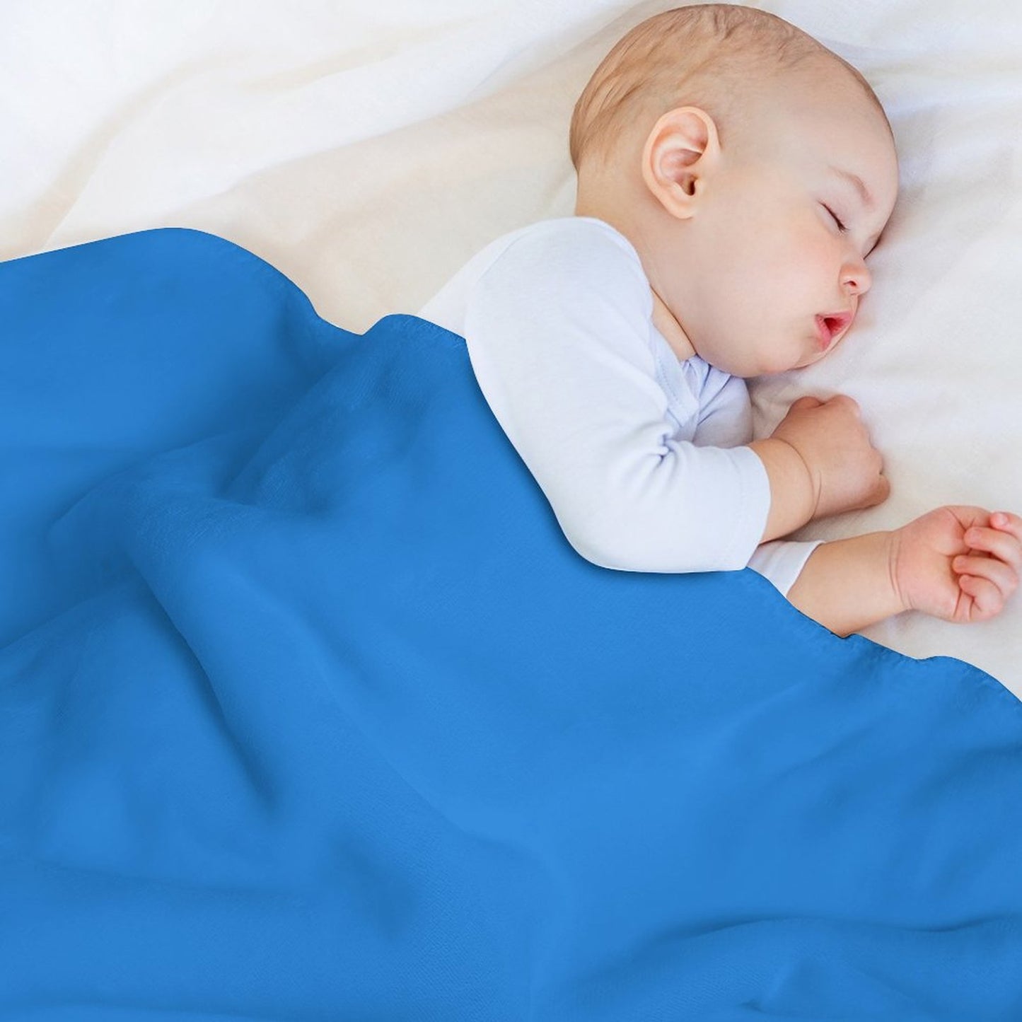 Sherpa Fleece Throw Blanket-50"×60"