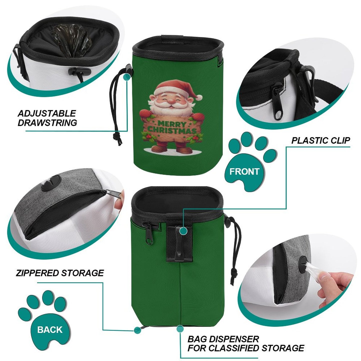 Dog Treat Training Bags Storage for Pet Rewards A007