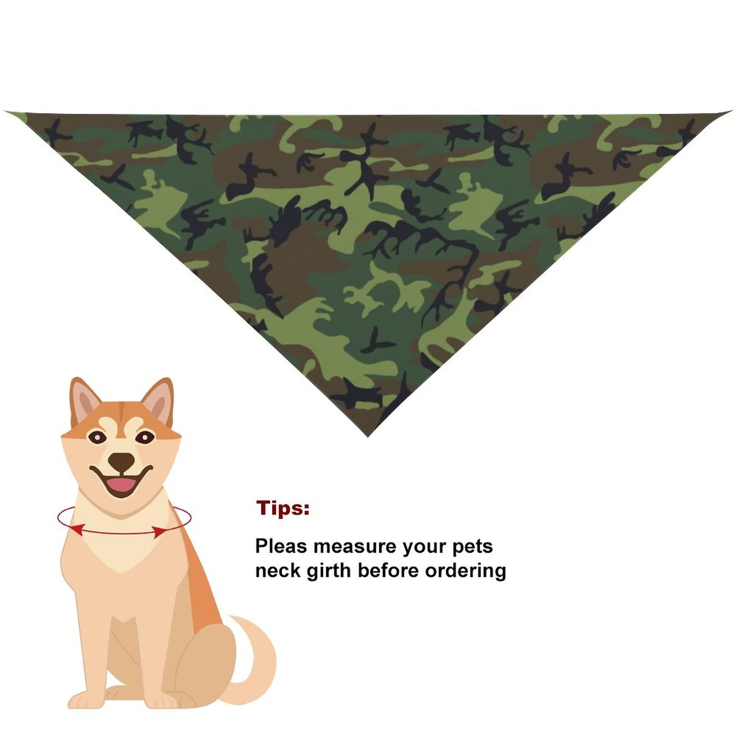 Dog Bandana - Camo