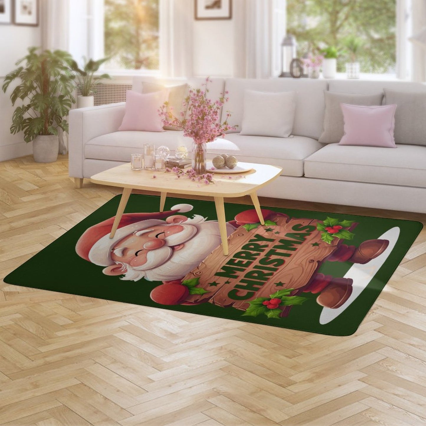 Coral Velvet Floor Mat for Home-60"x40"