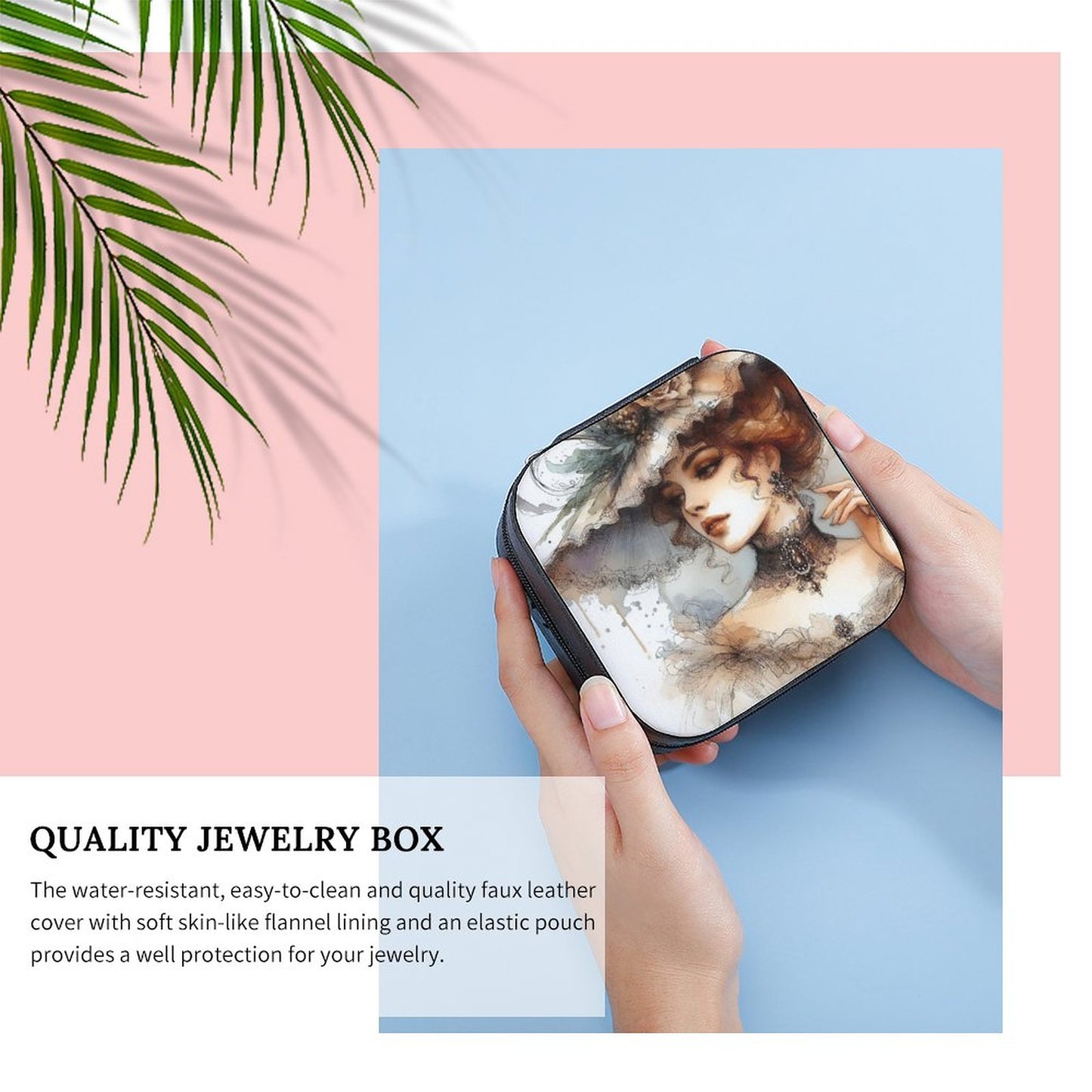 Portable Stackers Jewellery Box Old Time Girl