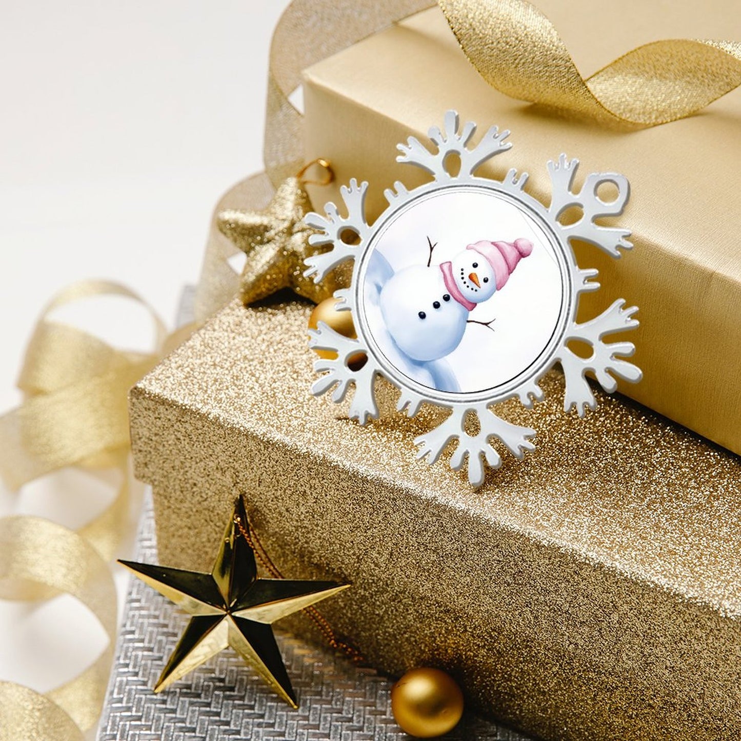 Aluminium Snowflake Decorations