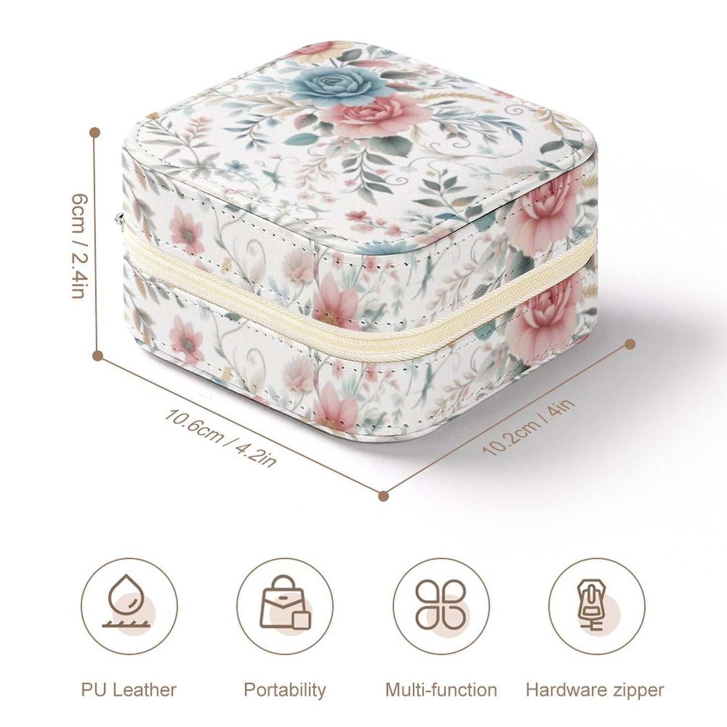 Box Organizer for Jewelry Roses