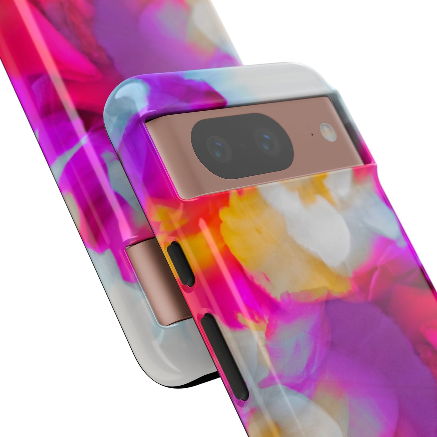 Floral Phone Case: Stylish Art for Your Device, Tough Cases, Gift for Her, Flower Print, Trendy Accessories, Phone Protection
