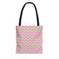Colorful Chevron patter Tote Bag Stylish Eco-Friendly Shopping Tote